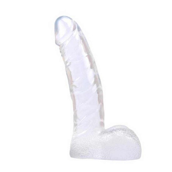Μικρό Ρεαλιστικό Πέος - Hi Basic Ding Dong Clear 13cm Sex Toys 